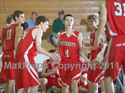 Thumbnail 2 in University vs. St. Joseph Notre Dame (CIF NorCal D5 Final) photogallery.