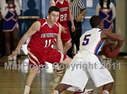 Thumbnail 2 in University vs. St. Joseph Notre Dame (CIF NorCal D5 Final) photogallery.