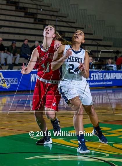 Thumbnail 1 in Our Lady of Mercy vs. Jamesville-DeWitt (NYSPHSAA Class A Semifinal) photogallery.