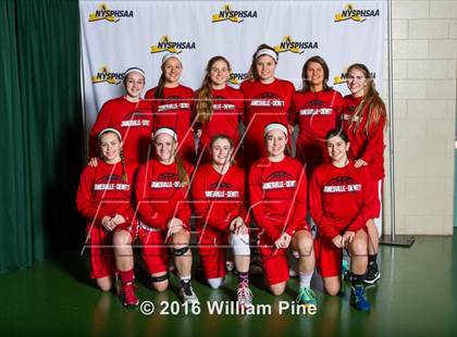 Thumbnail 3 in Our Lady of Mercy vs. Jamesville-DeWitt (NYSPHSAA Class A Semifinal) photogallery.