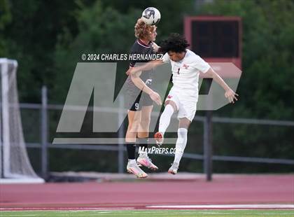 Thumbnail 2 in East View vs A&M Consolidated (UIL 5A Region III Area Playoff) photogallery.