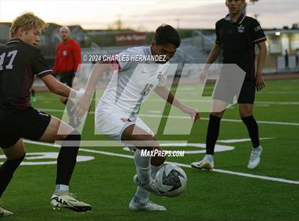 Thumbnail 2 in East View vs A&M Consolidated (UIL 5A Region III Area Playoff) photogallery.