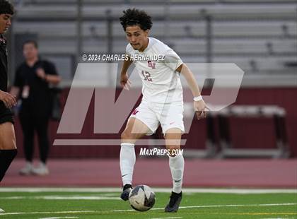 Thumbnail 2 in East View vs A&M Consolidated (UIL 5A Region III Area Playoff) photogallery.