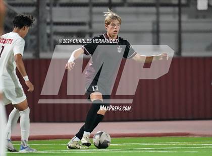 Thumbnail 2 in East View vs A&M Consolidated (UIL 5A Region III Area Playoff) photogallery.