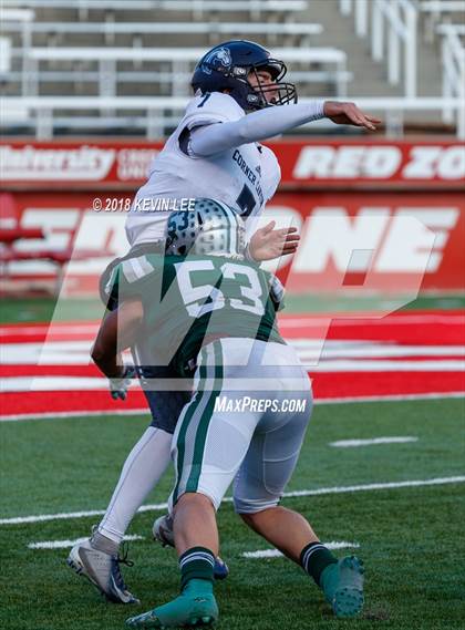 Thumbnail 2 in Corner Canyon vs. Olympus (UHSAA 5A Semifinal) photogallery.