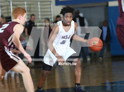 Thumbnail 3 in Don Bosco Prep vs Mount St. Joseph (Rotary Roundball Classic) photogallery.