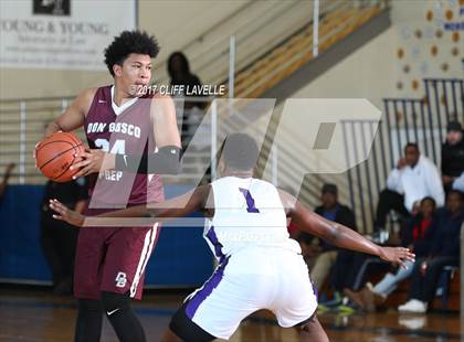 Thumbnail 2 in Don Bosco Prep vs Mount St. Joseph (Rotary Roundball Classic) photogallery.