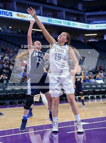 Thumbnail 1 in Amador vs. Linden (@ Golden 1 Center) photogallery.