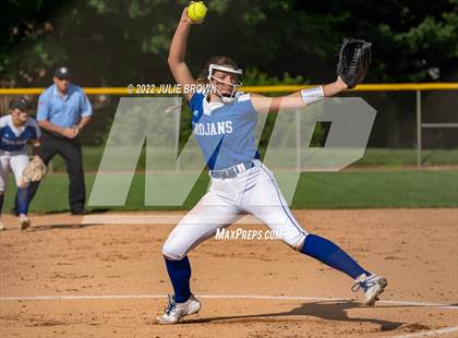 Thumbnail 3 in Cathedral vs. Indianapolis Bishop Chatard (IHSAA 3A Sectional Final) photogallery.
