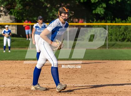 Thumbnail 2 in Cathedral vs. Indianapolis Bishop Chatard (IHSAA 3A Sectional Final) photogallery.