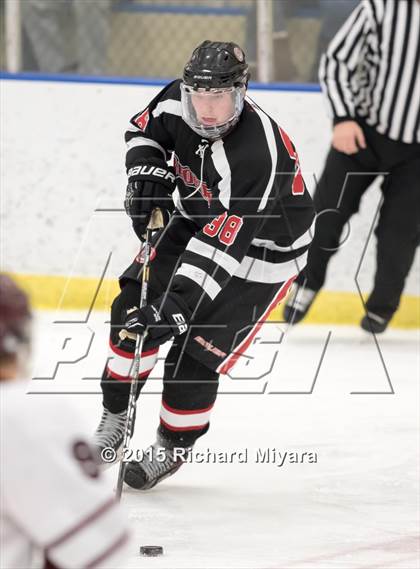 Thumbnail 2 in Hanover vs. Bedford (Bauer Holiday Tournament) photogallery.