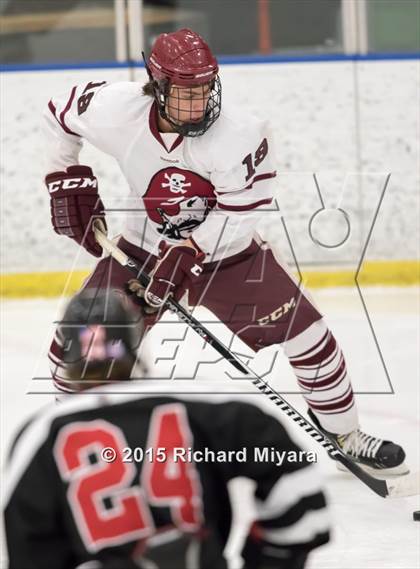 Thumbnail 3 in Hanover vs. Bedford (Bauer Holiday Tournament) photogallery.