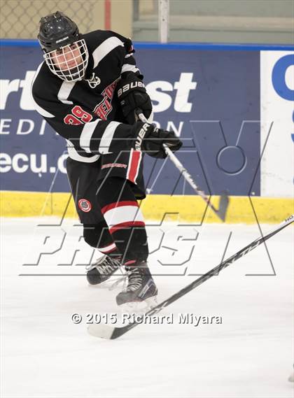 Thumbnail 3 in Hanover vs. Bedford (Bauer Holiday Tournament) photogallery.