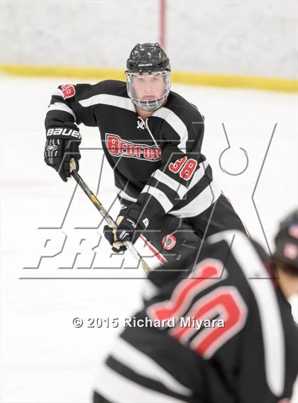 Thumbnail 3 in Hanover vs. Bedford (Bauer Holiday Tournament) photogallery.