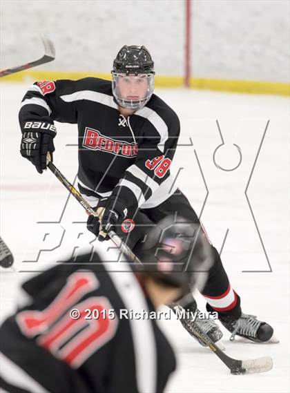 Thumbnail 2 in Hanover vs. Bedford (Bauer Holiday Tournament) photogallery.