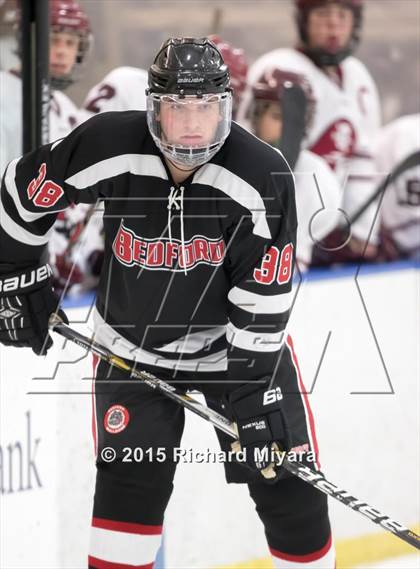 Thumbnail 2 in Hanover vs. Bedford (Bauer Holiday Tournament) photogallery.