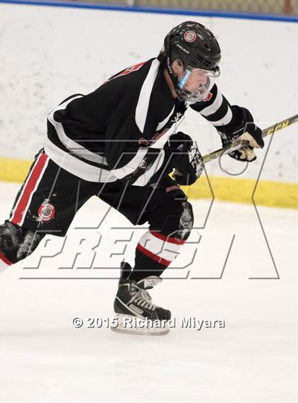 Thumbnail 2 in Hanover vs. Bedford (Bauer Holiday Tournament) photogallery.