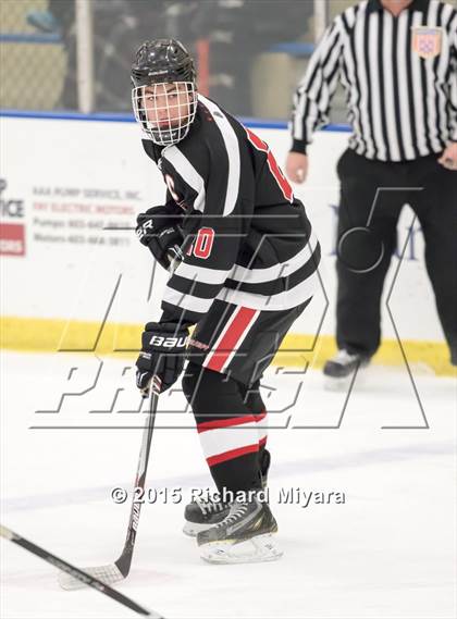 Thumbnail 2 in Hanover vs. Bedford (Bauer Holiday Tournament) photogallery.