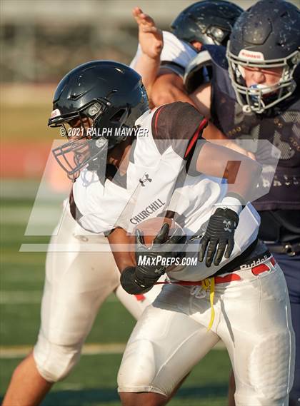 Thumbnail 2 in Churchill @ Boerne-Champion (Scrimmage) photogallery.