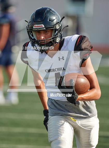 Thumbnail 1 in Churchill @ Boerne-Champion (Scrimmage) photogallery.