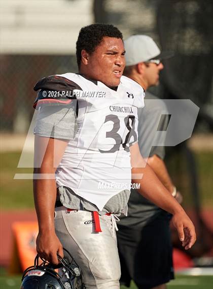 Thumbnail 1 in Churchill @ Boerne-Champion (Scrimmage) photogallery.