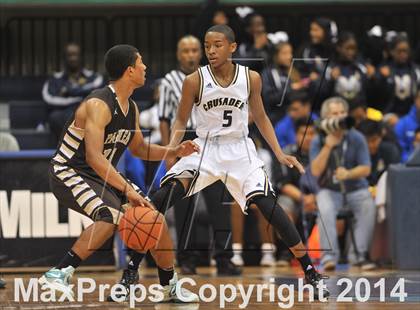 Thumbnail 3 in Parker Vs Mater Dei Catholic (CIF SDS D2 Final) photogallery.