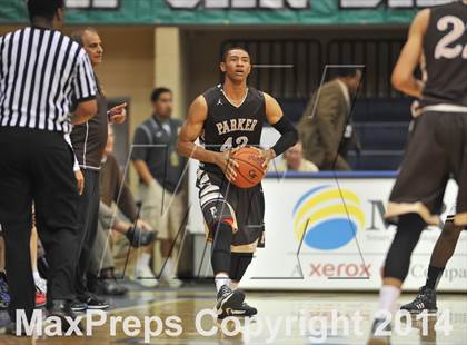 Thumbnail 3 in Parker Vs Mater Dei Catholic (CIF SDS D2 Final) photogallery.