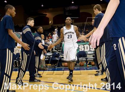 Thumbnail 3 in Parker Vs Mater Dei Catholic (CIF SDS D2 Final) photogallery.