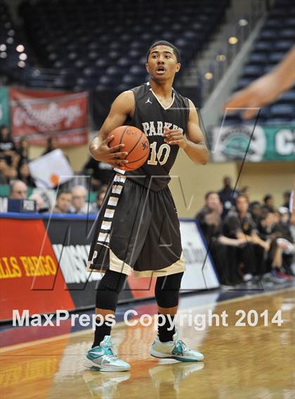 Thumbnail 2 in Parker Vs Mater Dei Catholic (CIF SDS D2 Final) photogallery.