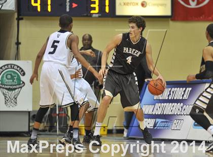 Thumbnail 2 in Parker Vs Mater Dei Catholic (CIF SDS D2 Final) photogallery.
