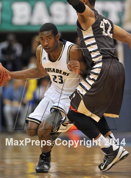 Thumbnail 1 in Parker Vs Mater Dei Catholic (CIF SDS D2 Final) photogallery.