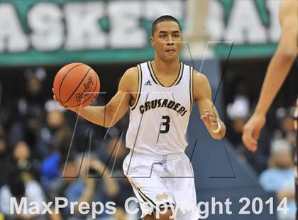 Thumbnail 3 in Parker Vs Mater Dei Catholic (CIF SDS D2 Final) photogallery.