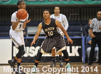 Thumbnail 3 in Parker Vs Mater Dei Catholic (CIF SDS D2 Final) photogallery.