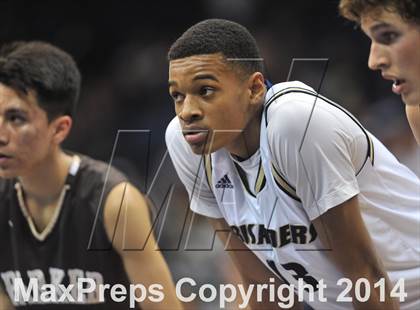 Thumbnail 2 in Parker Vs Mater Dei Catholic (CIF SDS D2 Final) photogallery.