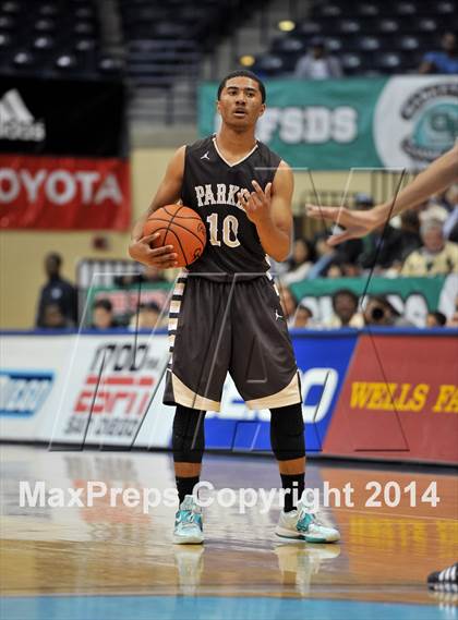 Thumbnail 1 in Parker Vs Mater Dei Catholic (CIF SDS D2 Final) photogallery.