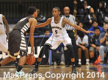Thumbnail 1 in Parker Vs Mater Dei Catholic (CIF SDS D2 Final) photogallery.