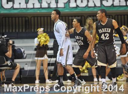 Thumbnail 2 in Parker Vs Mater Dei Catholic (CIF SDS D2 Final) photogallery.