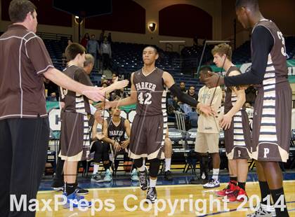 Thumbnail 1 in Parker Vs Mater Dei Catholic (CIF SDS D2 Final) photogallery.