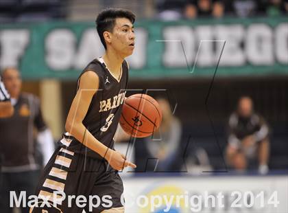 Thumbnail 3 in Parker Vs Mater Dei Catholic (CIF SDS D2 Final) photogallery.