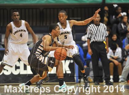 Thumbnail 2 in Parker Vs Mater Dei Catholic (CIF SDS D2 Final) photogallery.