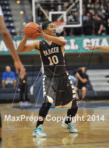 Thumbnail 2 in Parker Vs Mater Dei Catholic (CIF SDS D2 Final) photogallery.
