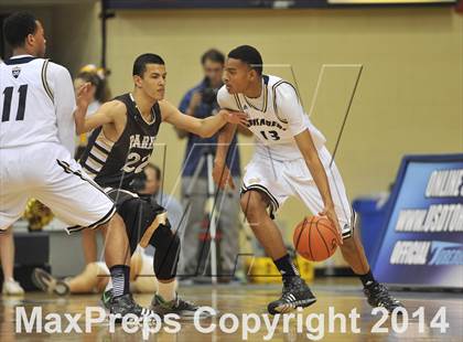 Thumbnail 3 in Parker Vs Mater Dei Catholic (CIF SDS D2 Final) photogallery.