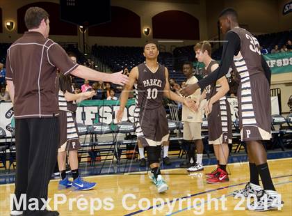 Thumbnail 3 in Parker Vs Mater Dei Catholic (CIF SDS D2 Final) photogallery.