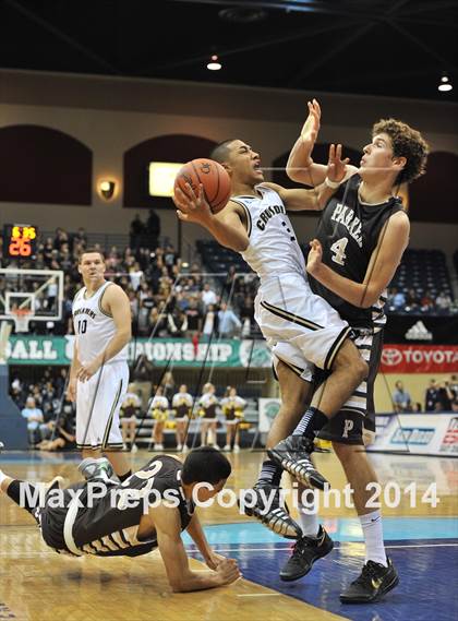 Thumbnail 2 in Parker Vs Mater Dei Catholic (CIF SDS D2 Final) photogallery.