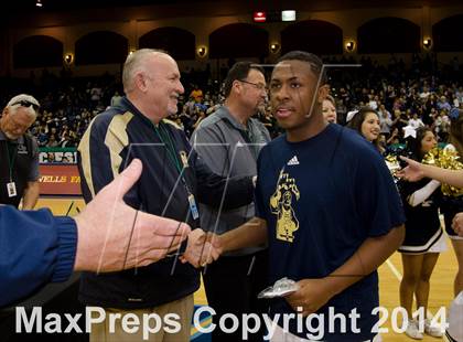 Thumbnail 2 in Parker Vs Mater Dei Catholic (CIF SDS D2 Final) photogallery.