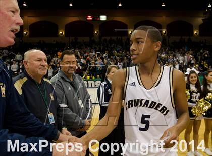 Thumbnail 3 in Parker Vs Mater Dei Catholic (CIF SDS D2 Final) photogallery.