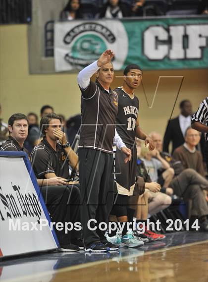 Thumbnail 2 in Parker Vs Mater Dei Catholic (CIF SDS D2 Final) photogallery.