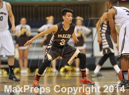 Thumbnail 1 in Parker Vs Mater Dei Catholic (CIF SDS D2 Final) photogallery.