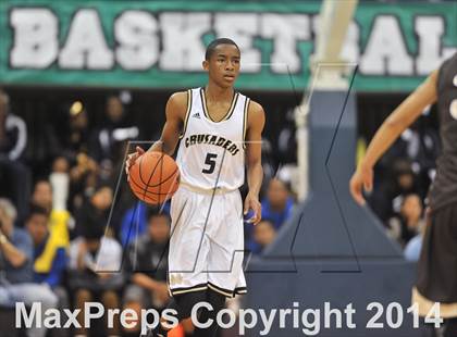 Thumbnail 2 in Parker Vs Mater Dei Catholic (CIF SDS D2 Final) photogallery.