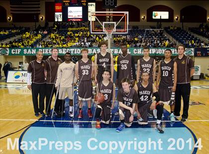 Thumbnail 2 in Parker Vs Mater Dei Catholic (CIF SDS D2 Final) photogallery.